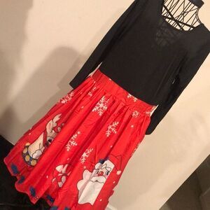 NWT Nextmia Fashion Christmas Print Dress - Sz XL